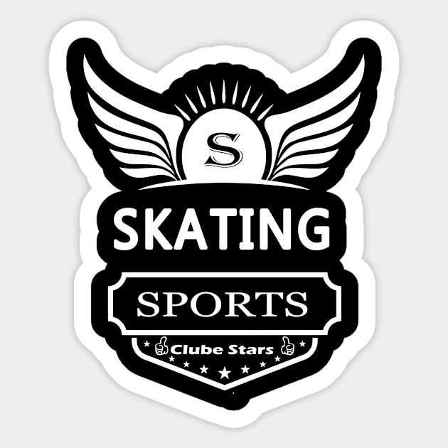 The Sport Skating Sticker by Wanda City